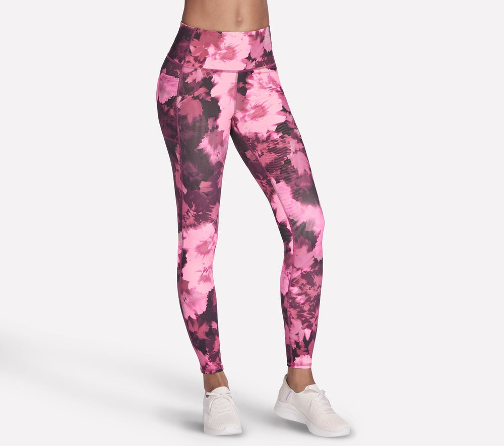 Skechers GO FLEX RIB Inbloom Full Length High-Waisted Legging
