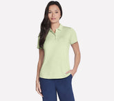 Skechers Short Sleeve On The Green Striped Polo
