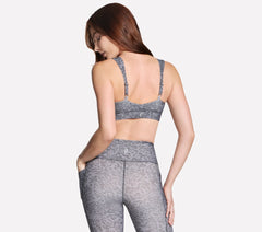 Skechers GO WALK Evolution Printed Zip Front Bra