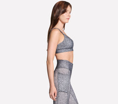 Skechers GO WALK Evolution Printed Zip Front Bra