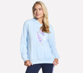 Skechers Floral Diamond Pullover Hoodie