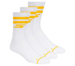 Skechers 3 Pack Performance Pickleball Crew Socks