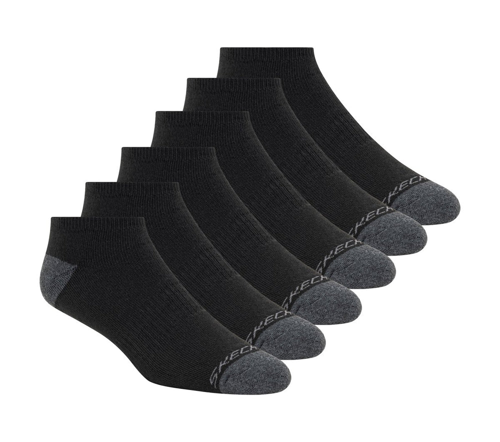 Skechers 6 Pack Walking Low Cut Socks