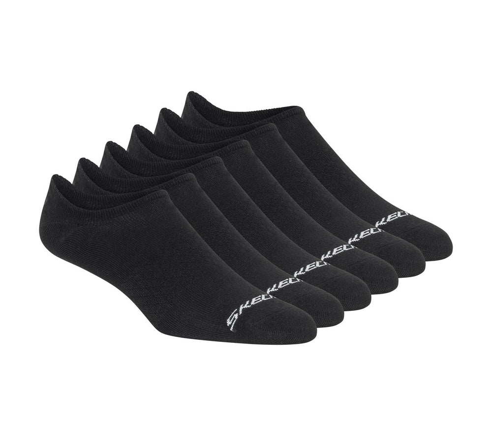 Skechers 6 Pack Men's Sneaker Liner Socks