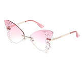 Skechers Rimless Butterfly Sunglasses