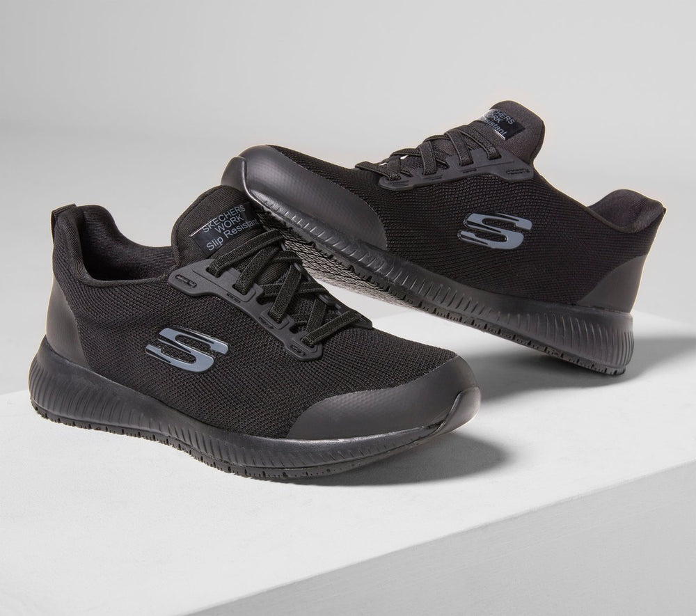 Skechers Work Slip-Resistant Relaxed Fit: Squad