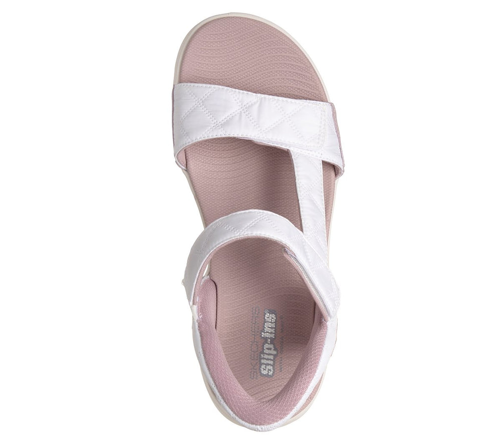 Skechers Slip-ins: GO WALK Glide-Step 2.0 Sandal -Cozy Fit Jada
