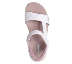 Skechers Slip-ins: GO WALK Glide-Step 2.0 Sandal -Cozy Fit Jada