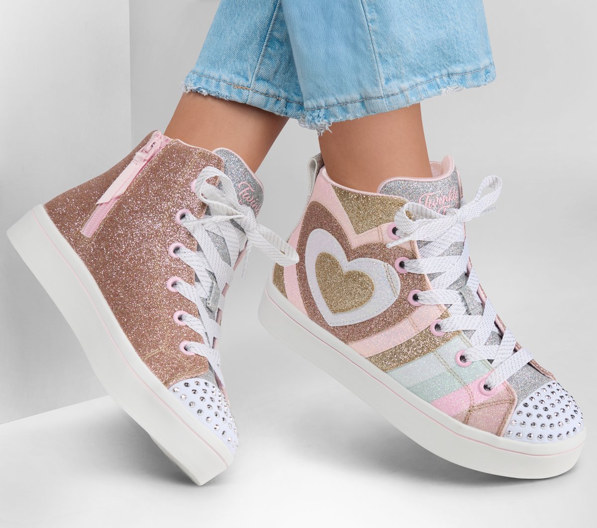 Skechers Twinkle Toes: HI-Lites - Heart Pop