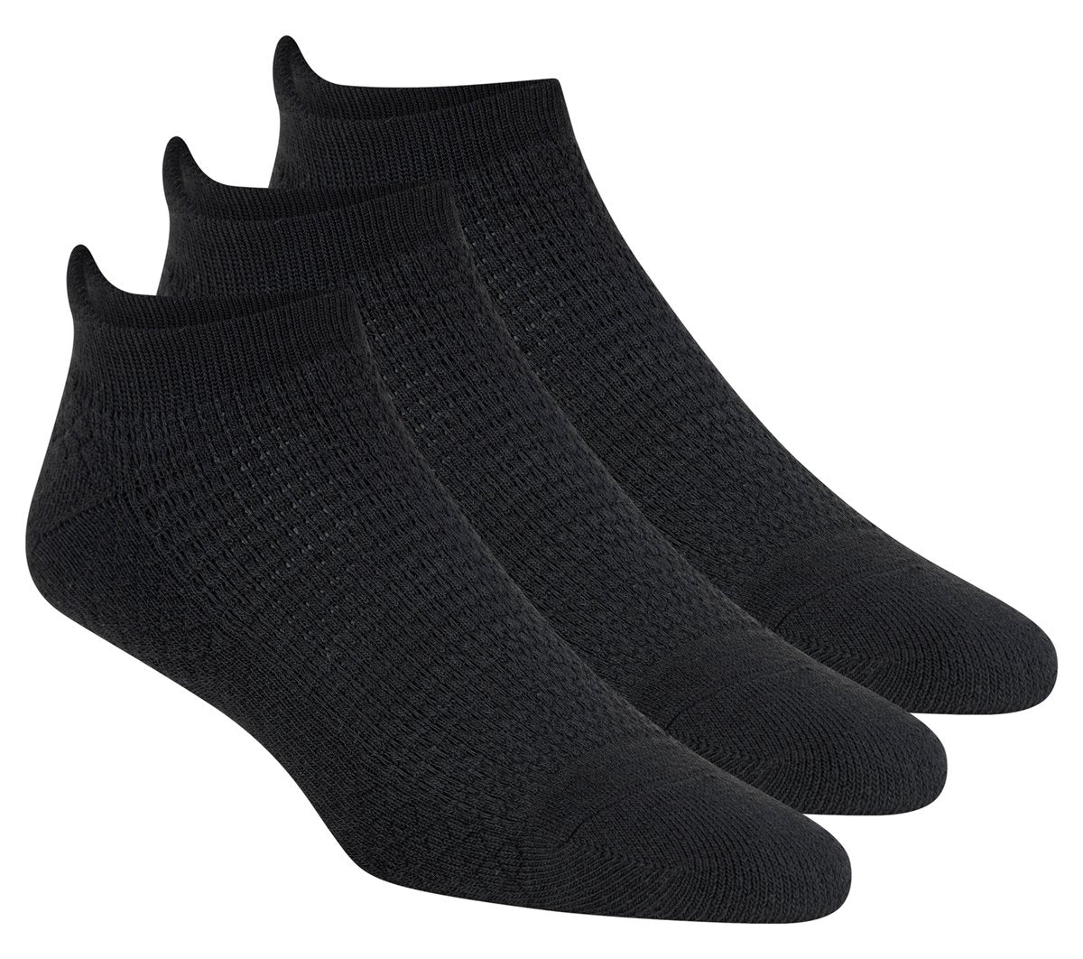 Skechers 3 Pack Women's Performance Low Cut Textured Socks