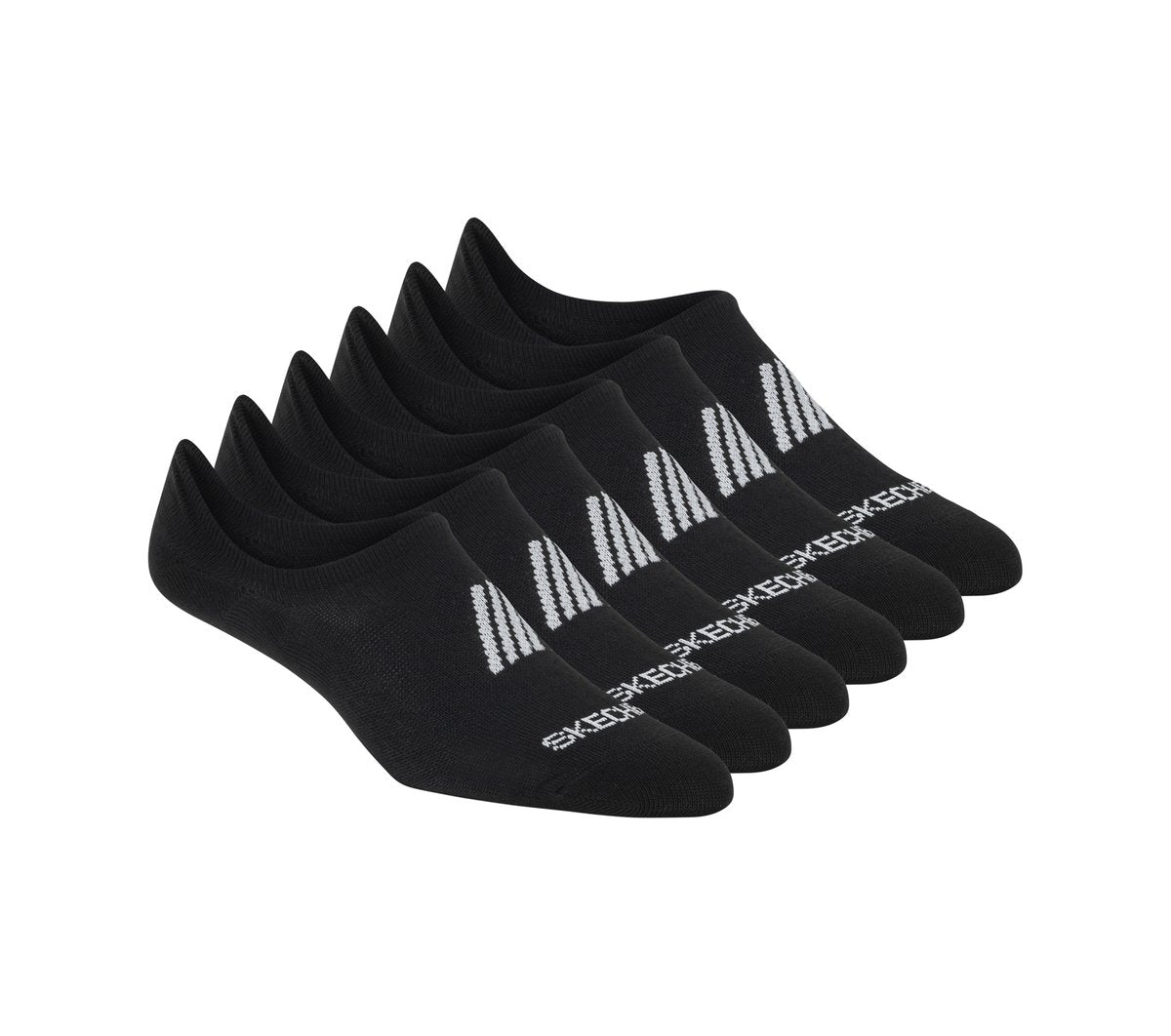 Skechers Super Soft No Show Liner Socks - 6 Pack