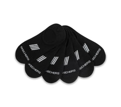 Skechers Super Soft No Show Liner Socks - 6 Pack