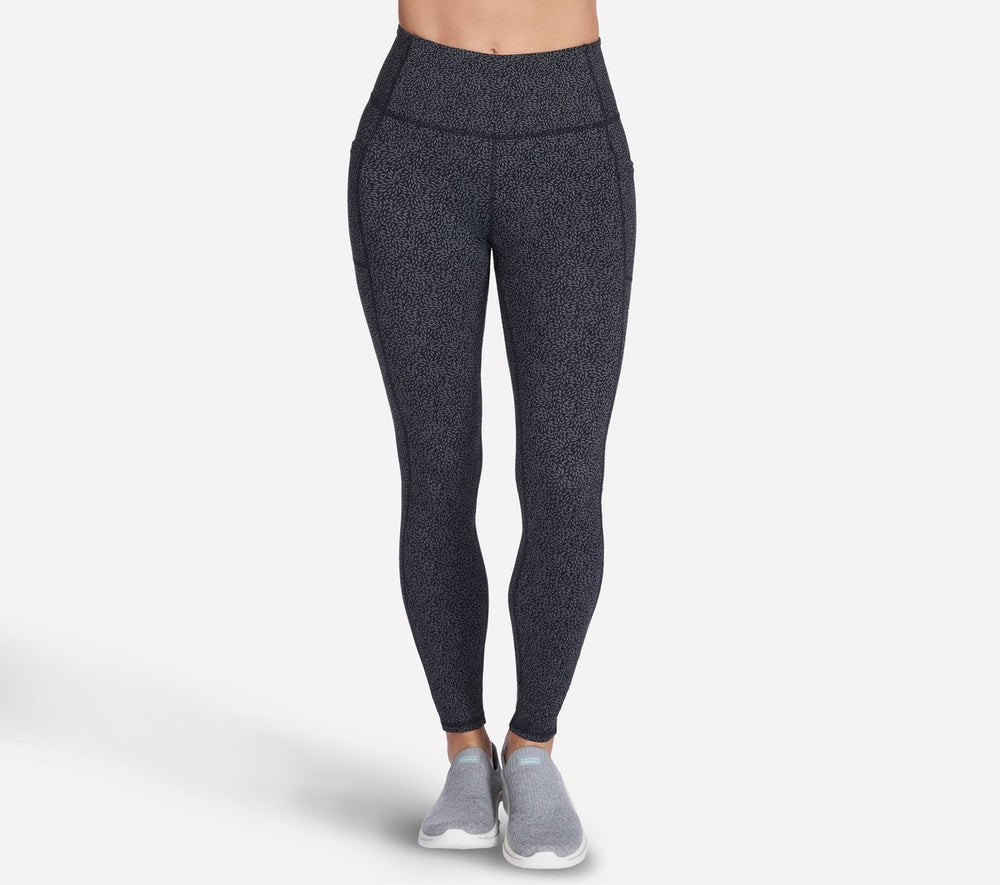 Skechers GO WALK Full Length High-Waisted Daisies Legging
