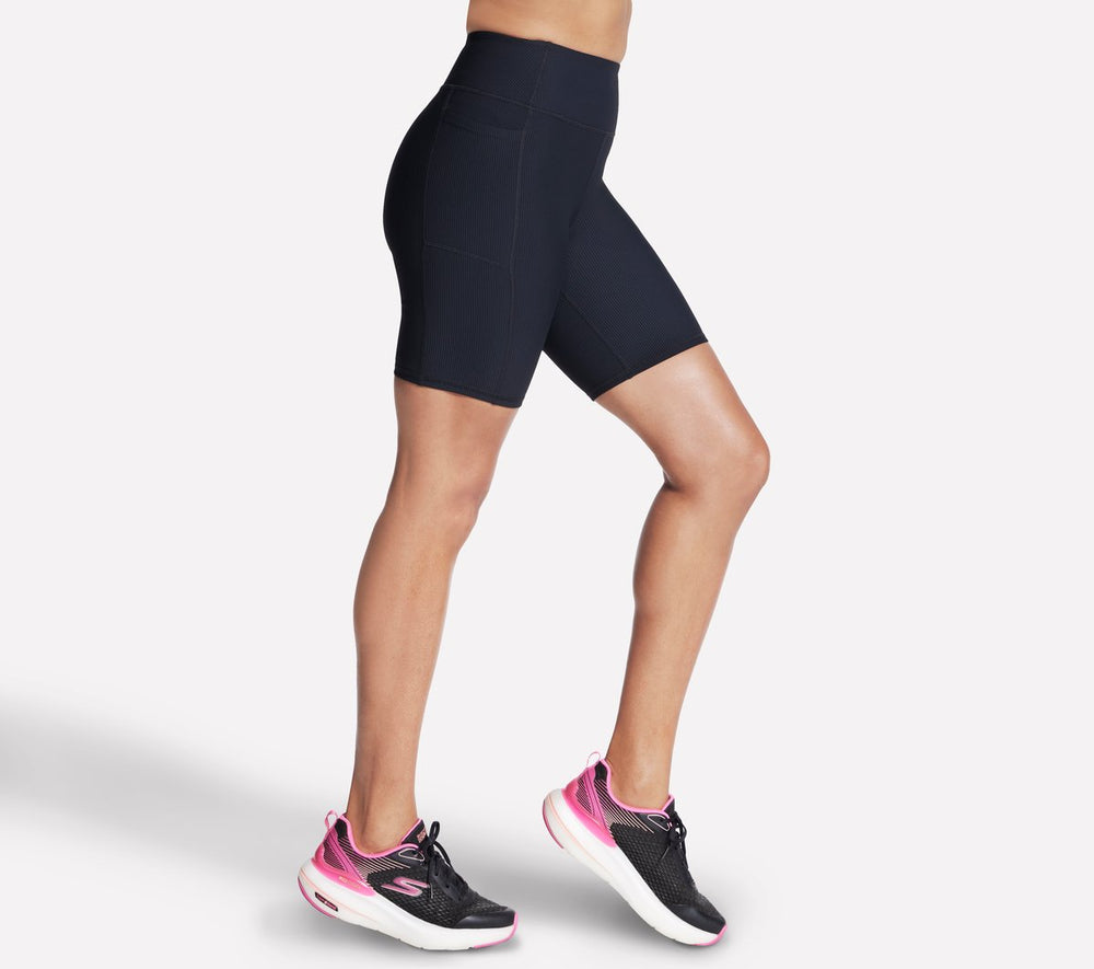 Skechers GO FLEX RIB High Waisted 8 Inch Bike Short