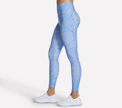 Skechers GO WALK Printed Full Length High-Waisted Legging