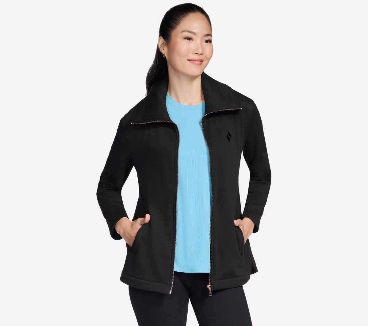 Skechers GO SNUGGLE Tunic Full Zip Jacket