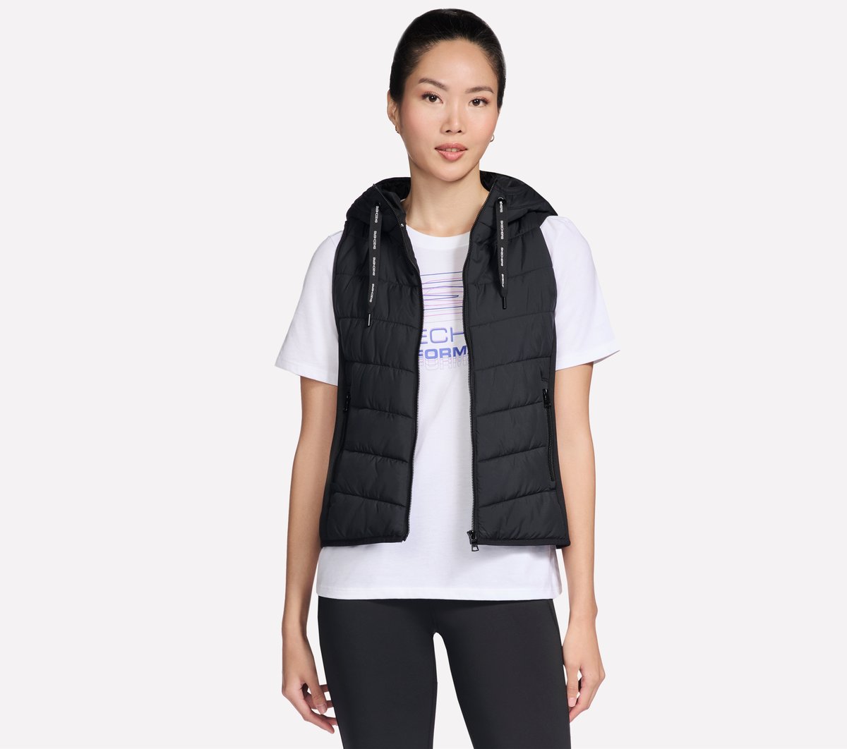 Skechers Performance Elite Cozy Fit Hooded Vest