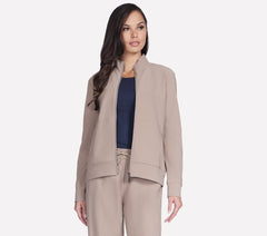 Skechers GO Luxe Rib Everyday Full Zip Jacket
