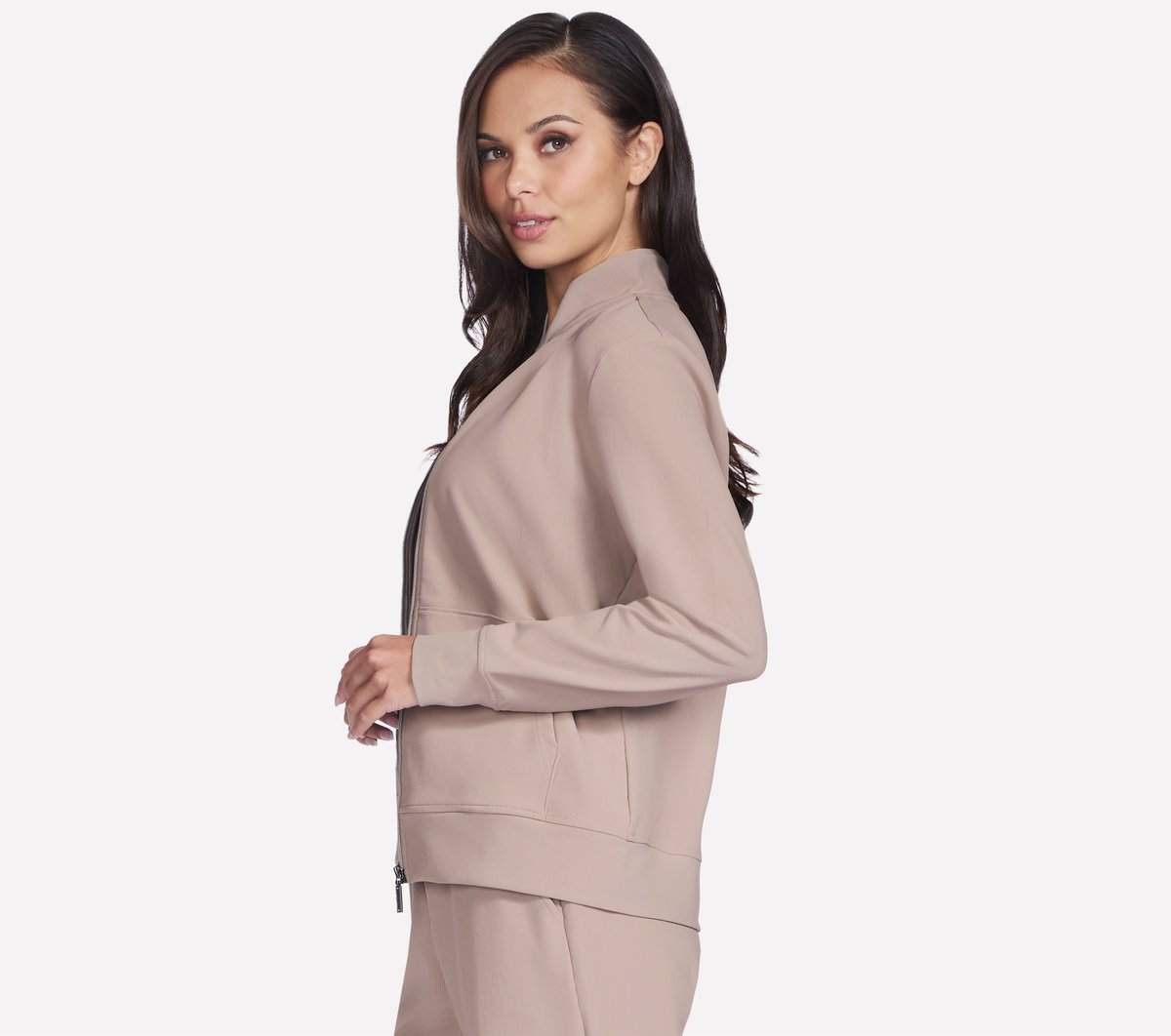 Skechers GO Luxe Rib Everyday Full Zip Jacket