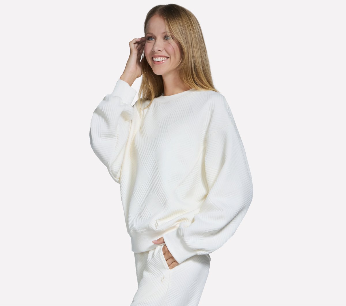 Skechers Downtown Cozy Fit Long Sleeve Crew