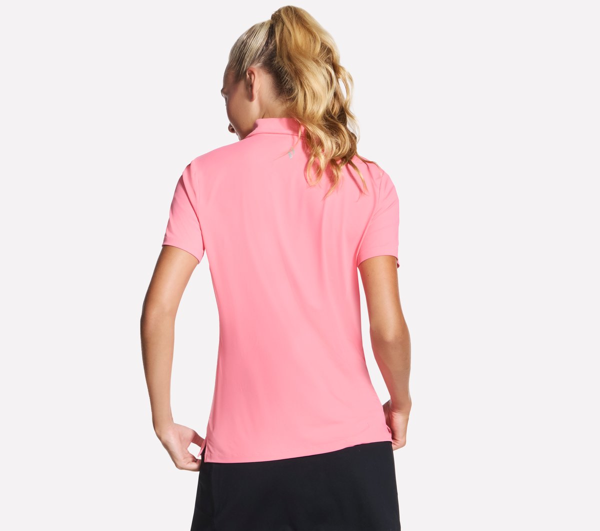Skechers GO GOLF Short Sleeve Birdie Zip Front Polo