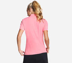 Skechers GO GOLF Short Sleeve Birdie Zip Front Polo