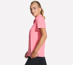 Skechers GO GOLF Short Sleeve Birdie Zip Front Polo