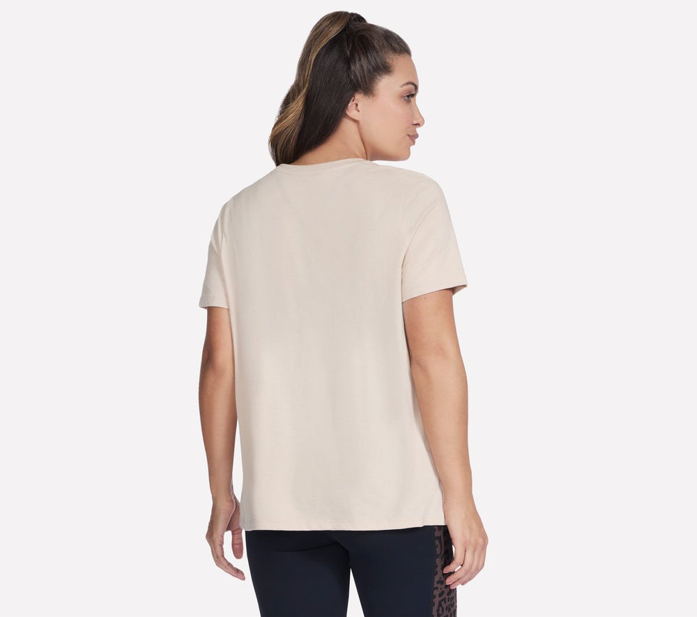 Skechers Diamond Cheetah Short Sleeve Tee