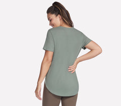 Skechers GO WALK Luxe Rib Tunic Tee
