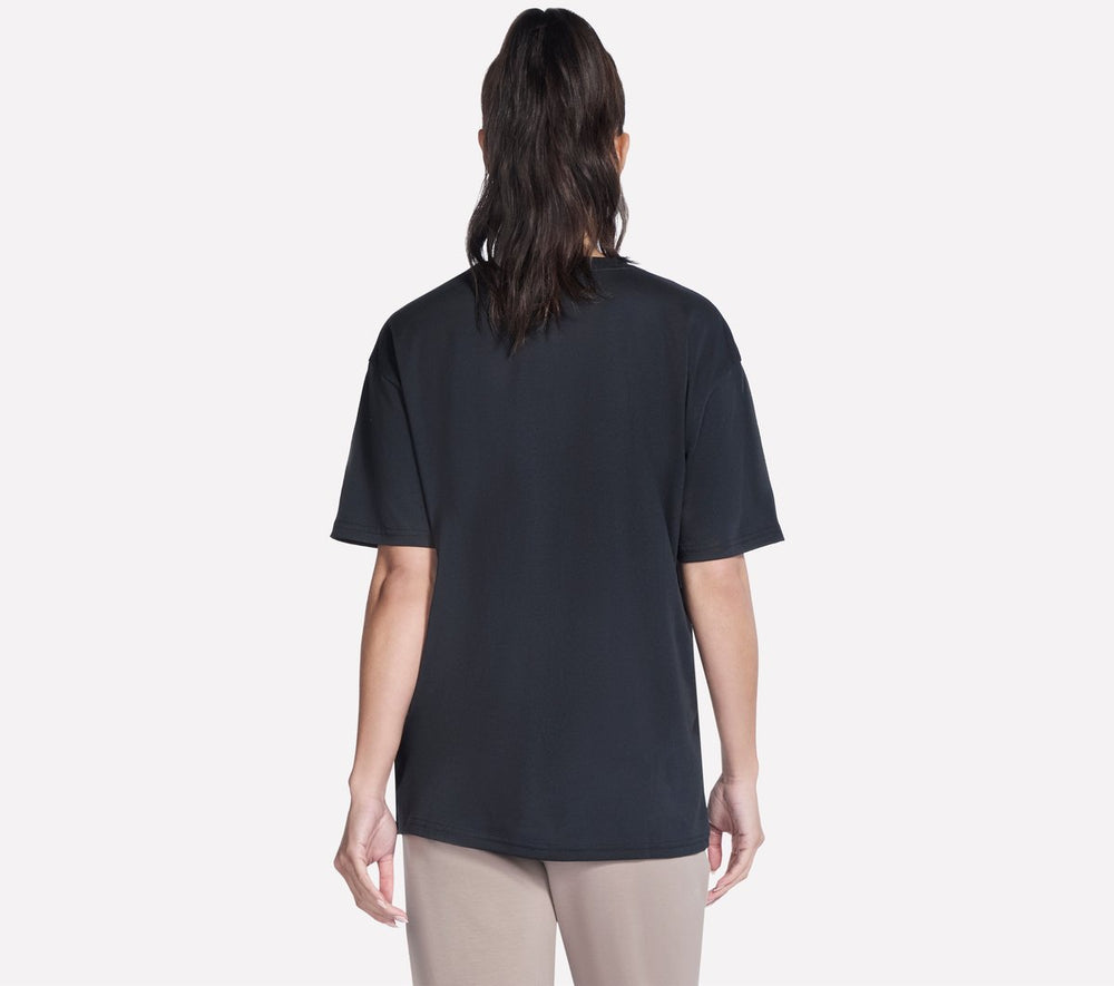 Skechers Script Diamond Studded Short Sleeve Tee