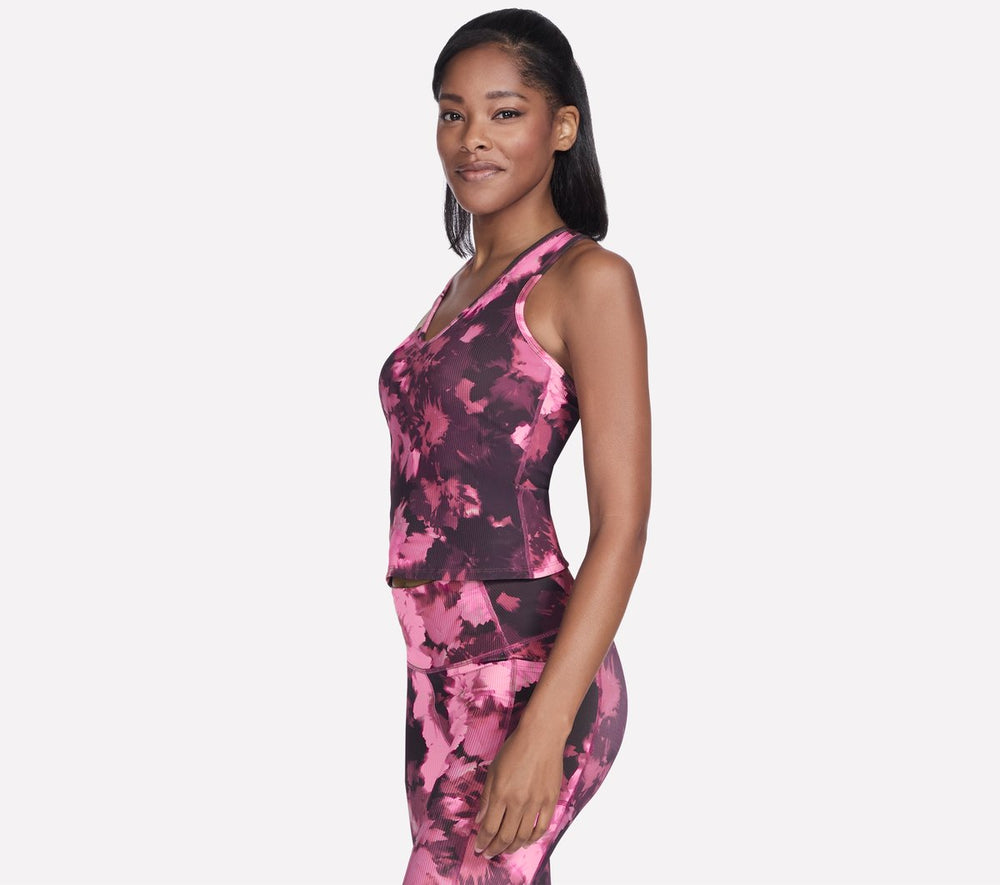 Skechers GO FLEX RIB Inbloom V-Neck Tank