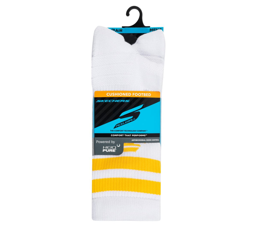 Skechers 3 Pack Performance Pickleball Crew Socks
