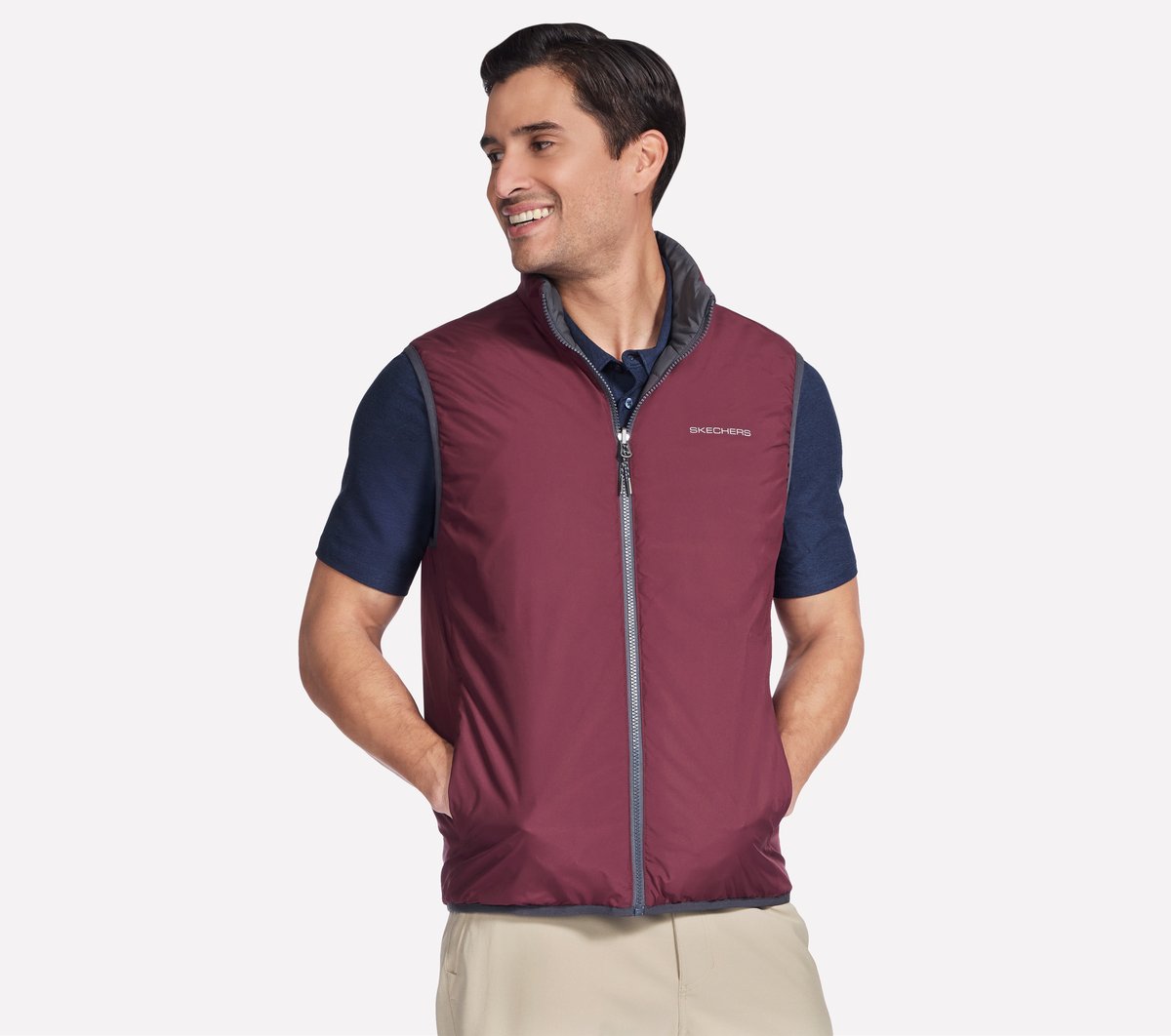 Skechers GO SHIELD Cozy Fit Altitude Reversible Vest