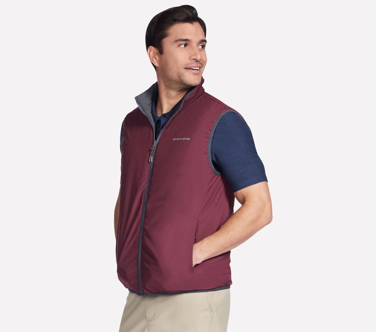 Skechers GO SHIELD Cozy Fit Altitude Reversible Vest