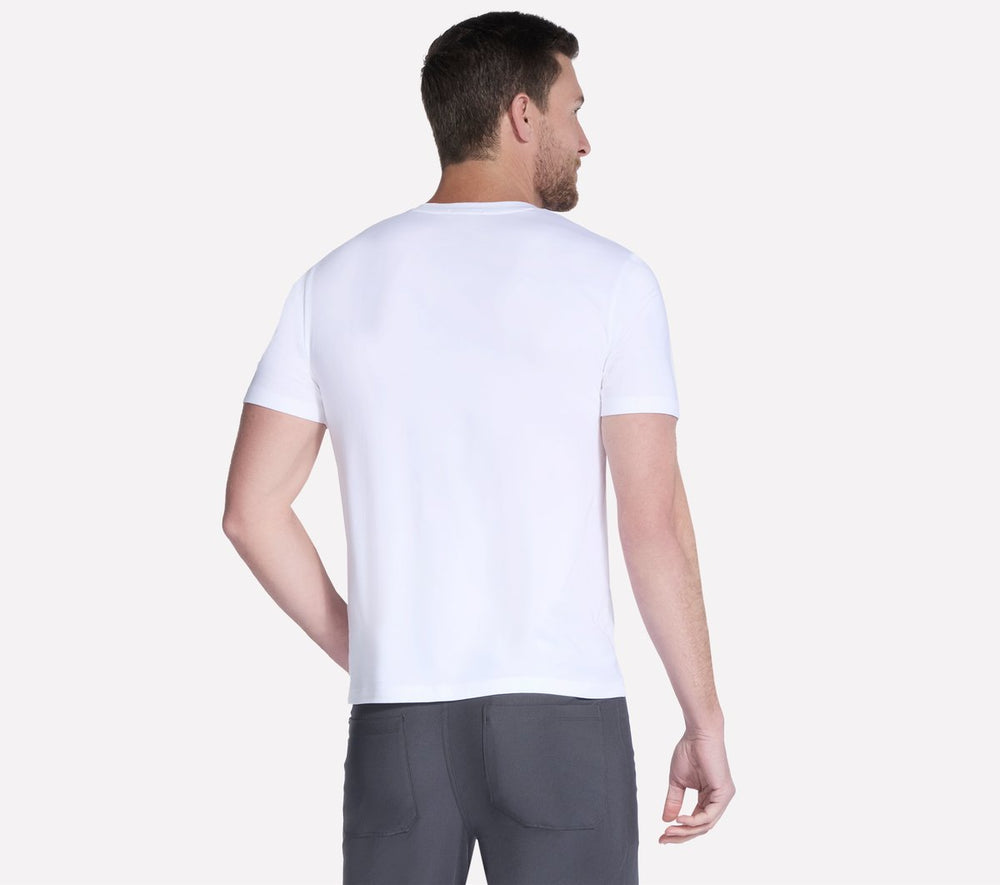 Skechers GO DRI Pima Short Sleeve V-Neck