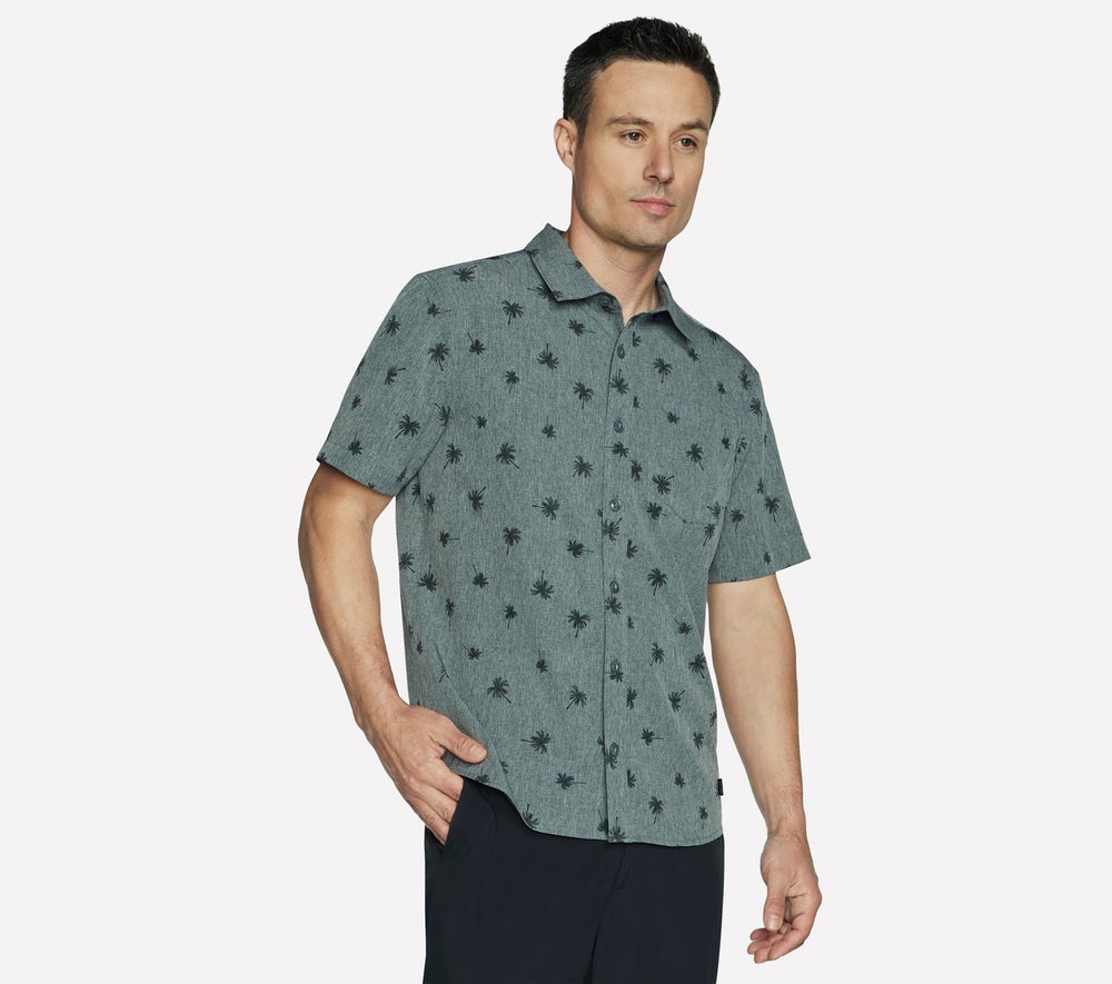 Skechers The GO WALK Air Printed Short Sleeve Shirt