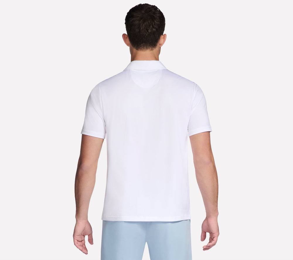 Skechers GO DRI Charge Palm Stripe Polo