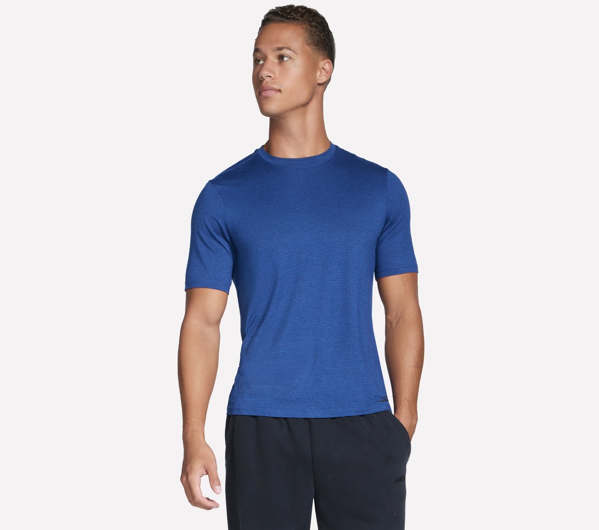 Skechers GO DRI All Day Stripe Tee