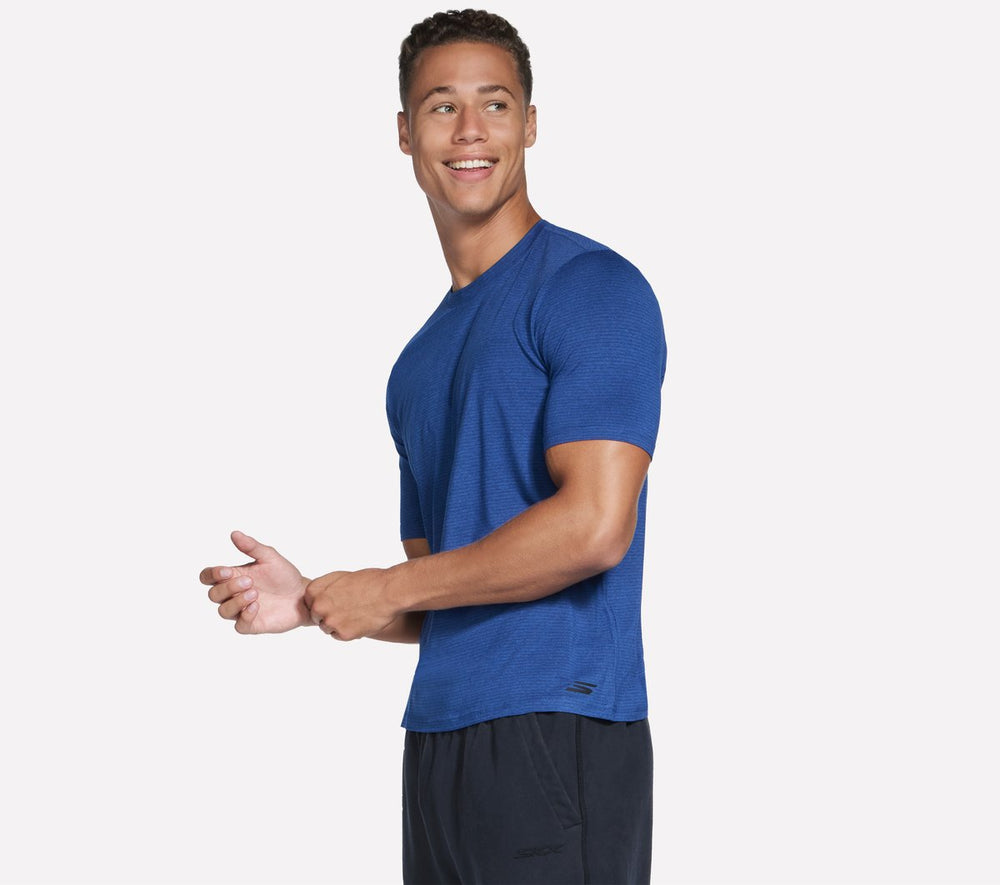 Skechers GO DRI All Day Stripe Tee