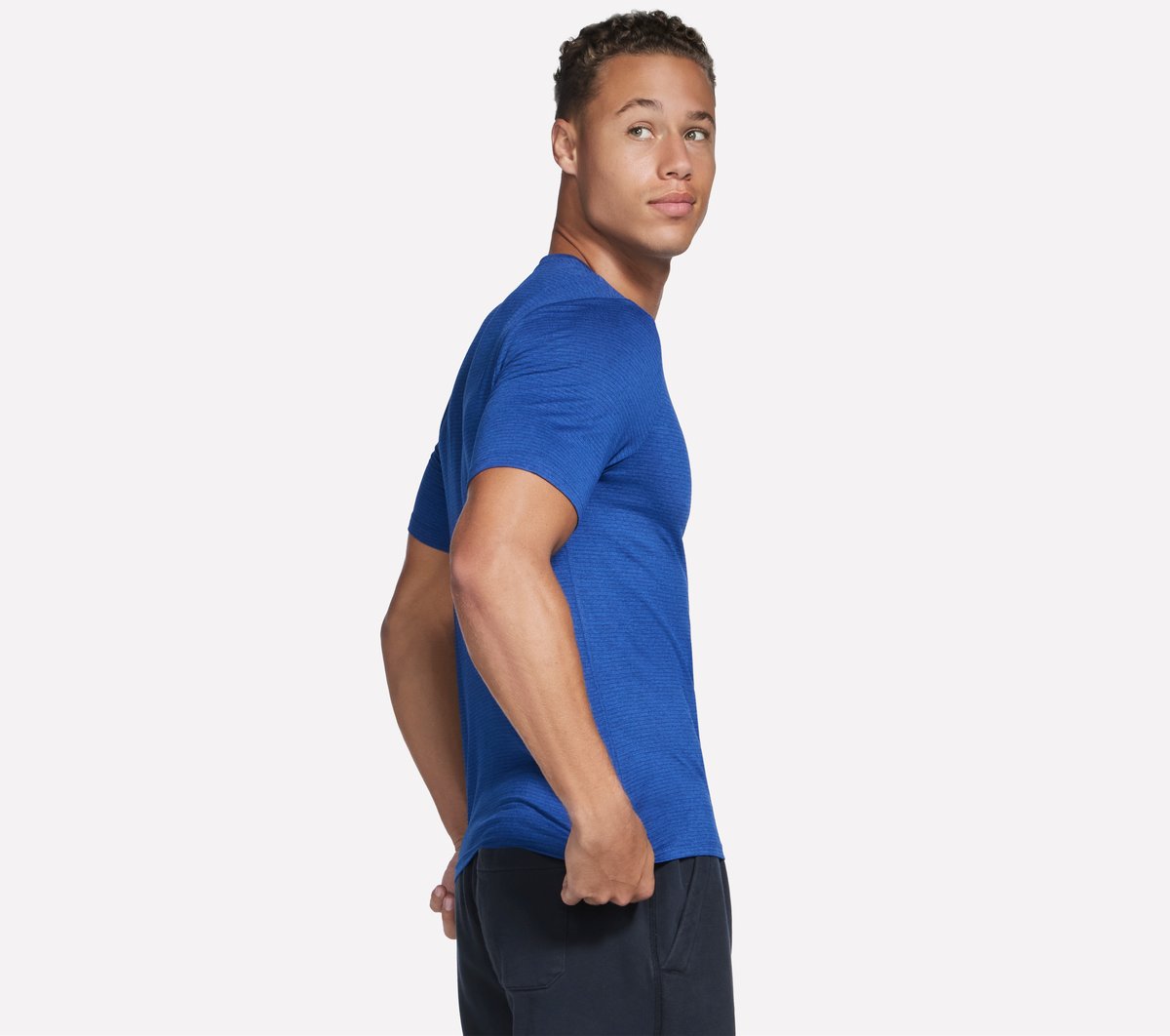 Skechers GO DRI All Day Stripe Tee