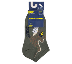 Skechers 6 Pack Boys' Dino Socks