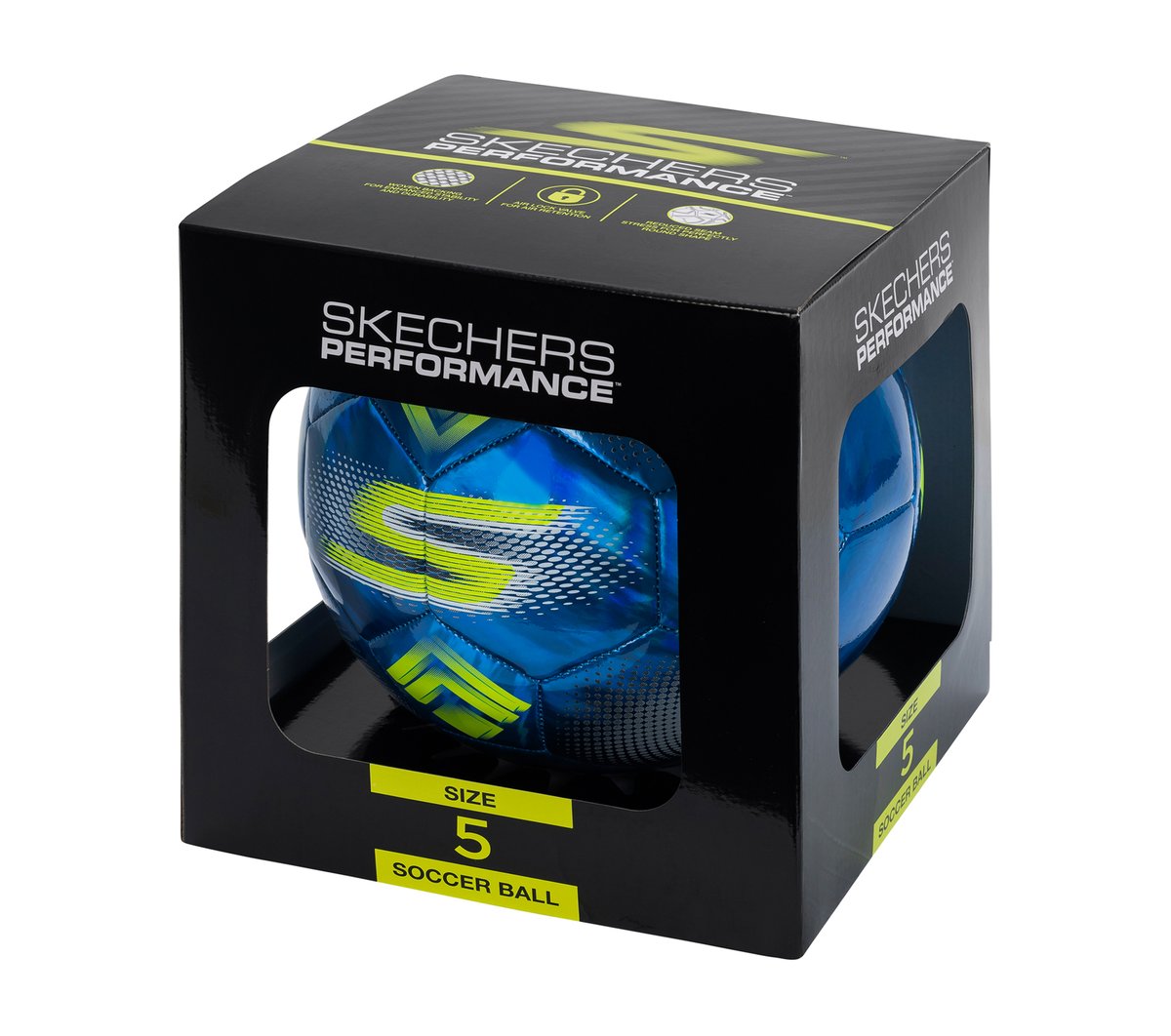 Skechers Hex Dusted Size 5 Soccer Ball