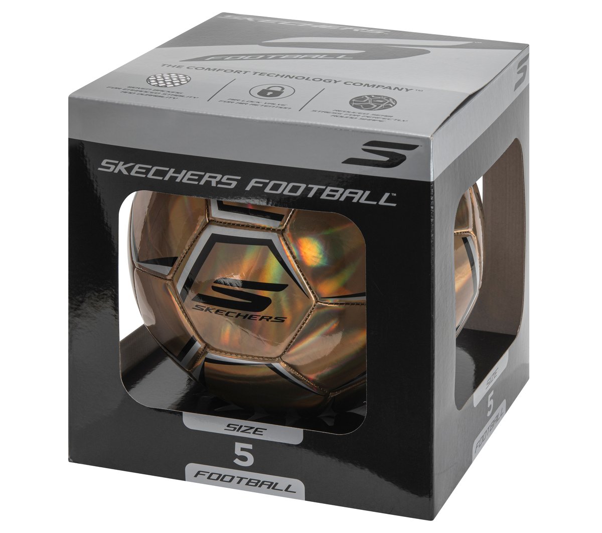 Skechers Hex Shadow Size 5 Soccer Ball