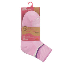 Skechers 2 Pack Women's Trail Quarter Socks
