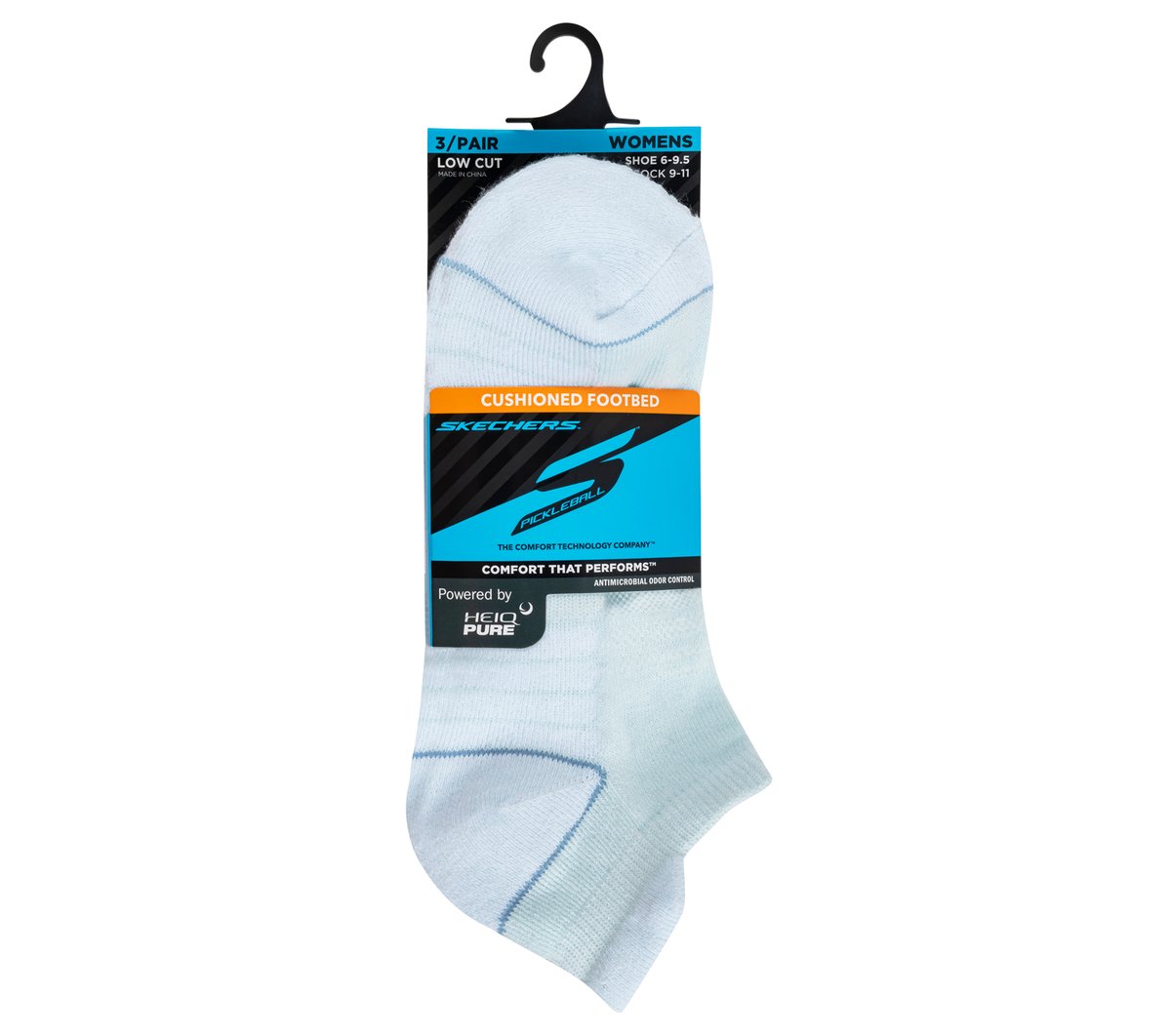 Skechers 3 Pack Women's Performance Pickleball Socks