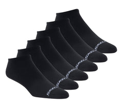 Skechers 6 Pack Men's Cotton No Show Socks