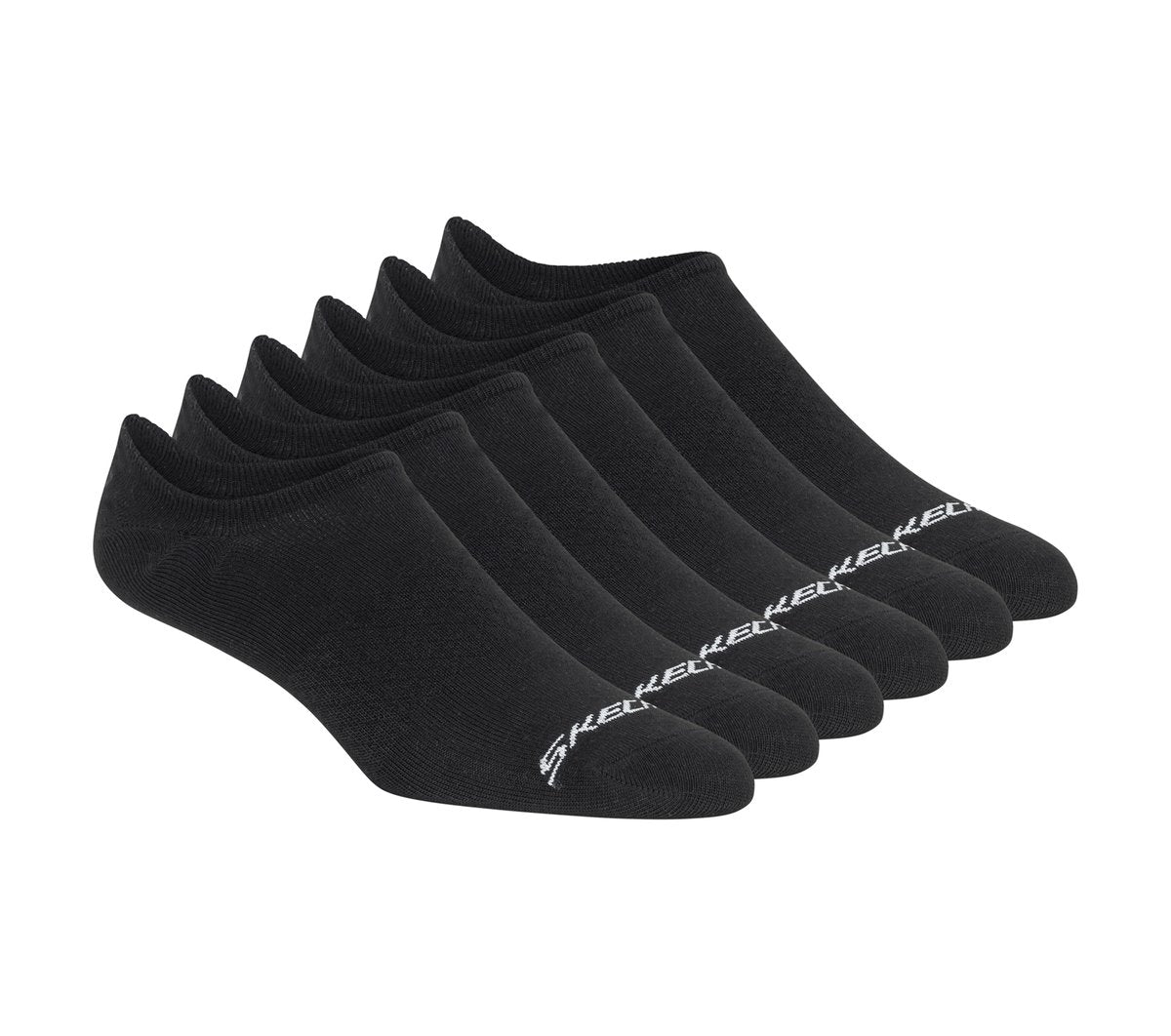 Skechers 6 Pack Men's Sneaker Liner Socks