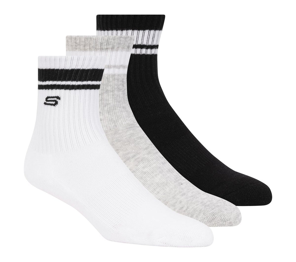 Skechers 3 Pack Boys' Crew Socks
