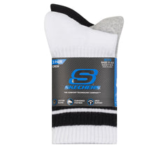 Skechers 3 Pack Boys' Crew Socks