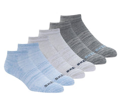 Skechers 6 Pack Low Cut Non Terry Socks